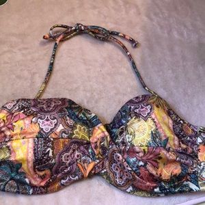 VICTORIA’S SECRET COLORED CONVERTIBLE BIKINI TOP.
